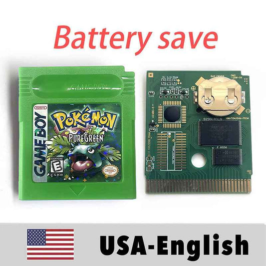 Pokémon PureGreen – GB/GBC Cartridge (English)