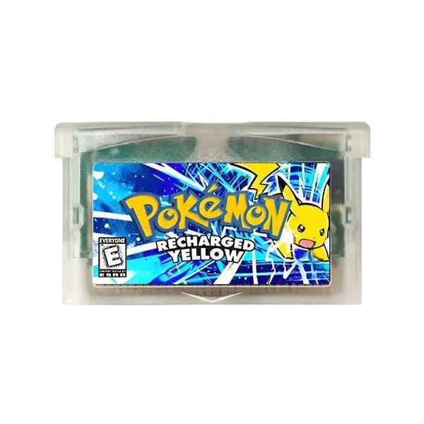 Pokémon Recharged Yellow – GBA Game Cartridge