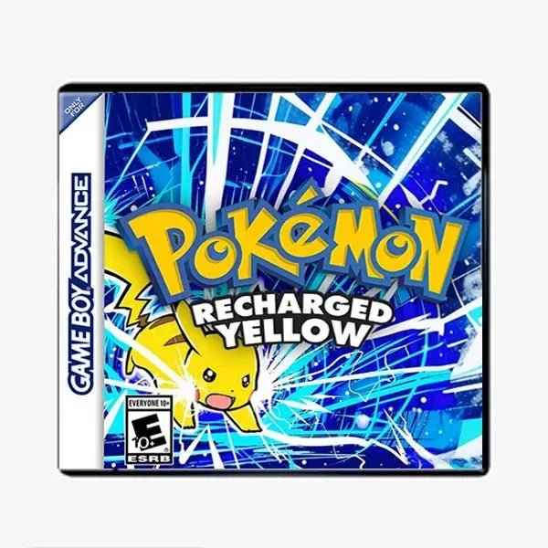 Pokémon Recharged Yellow – GBA Game Cartridge