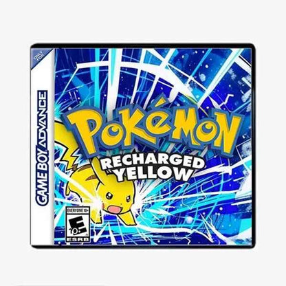 Pokémon Recharged Yellow – GBA Game Cartridge
