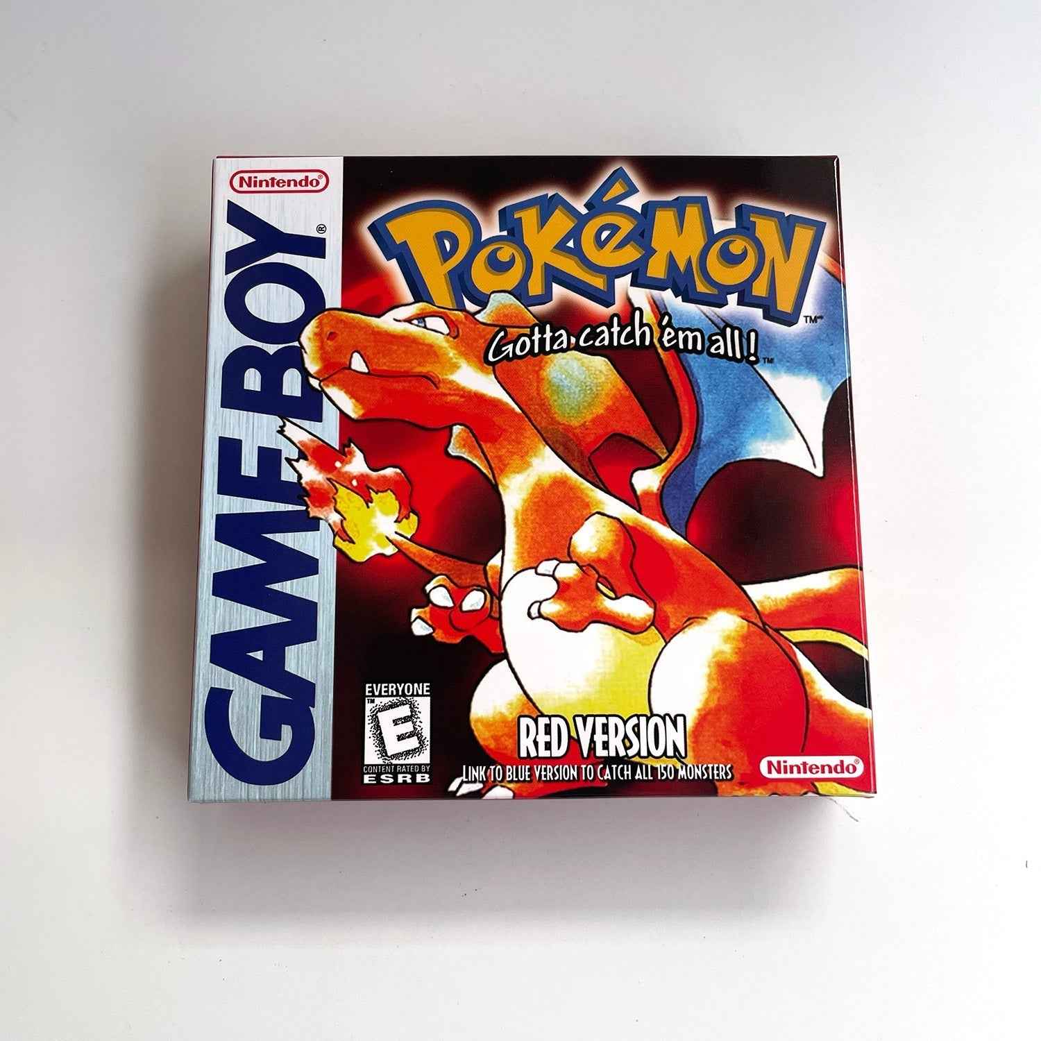 Pokemon Red Ic GBC Case & Cart