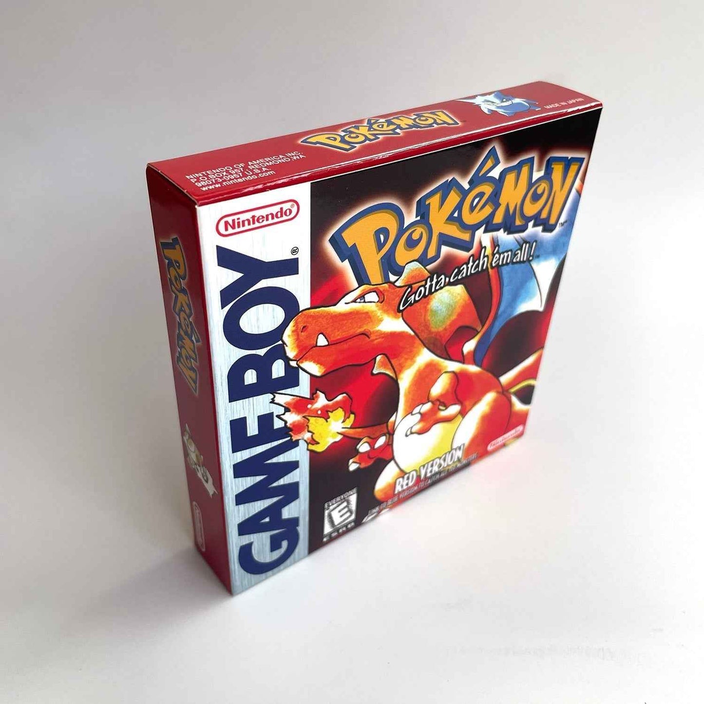 Pokemon Red Ic GBC Case & Cart