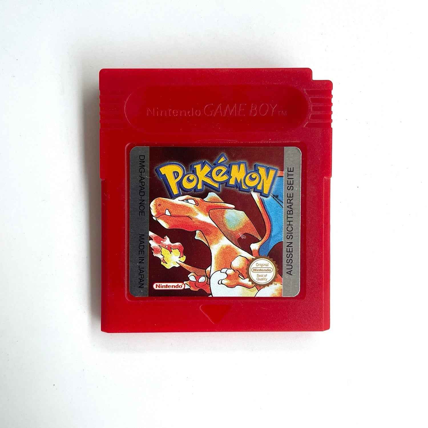 Pokemon Red Ic GBC Case & Cart