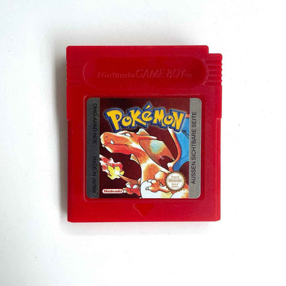 Pokemon Red Ic GBC Case & Cart