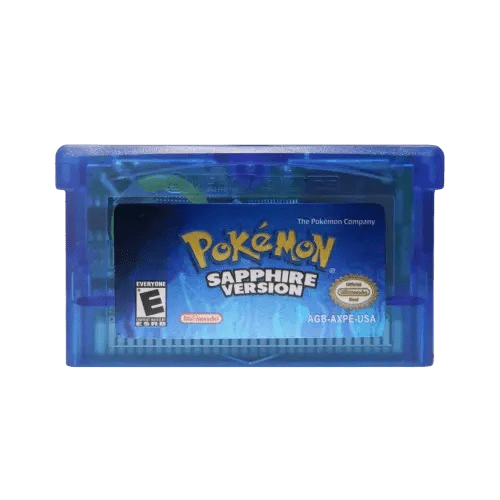 Pokémon Sapphire Version (GBA) – Premium RTC AAA+ Cartridge (Copy) - Romcarts