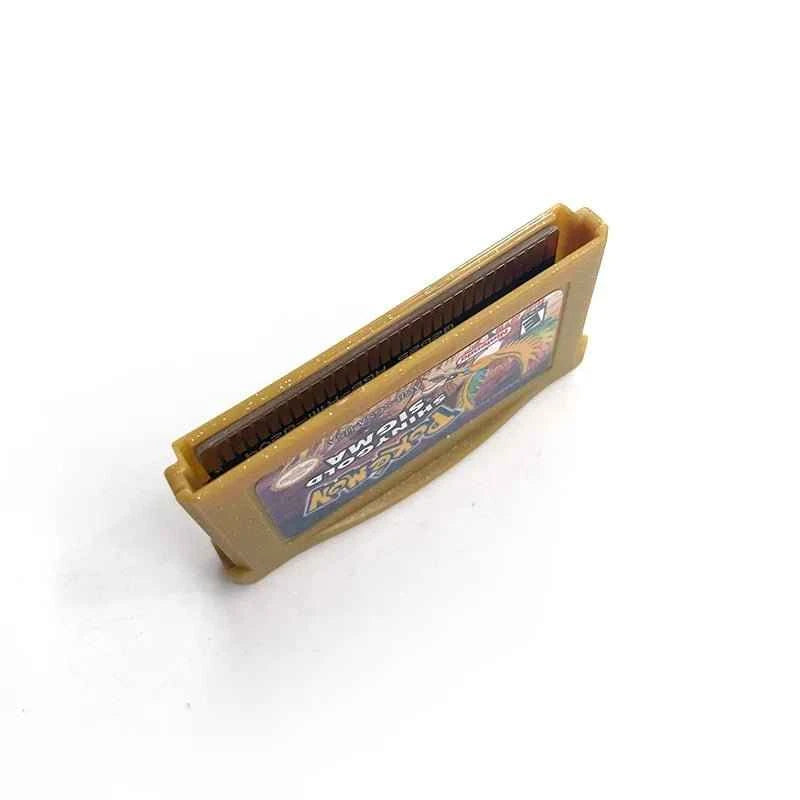 Pokémon Shiny Gold Sigma Cartridge – English 1M Flash Cart Game for GBA | Game Boy Advance Custom Version