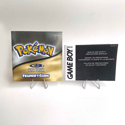 Pokemon Silver Cart Ic GBC Case & Cart