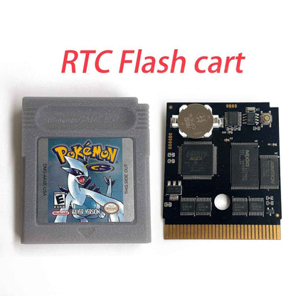 Pokemon Silver Cart Ic GBC Case & Cart