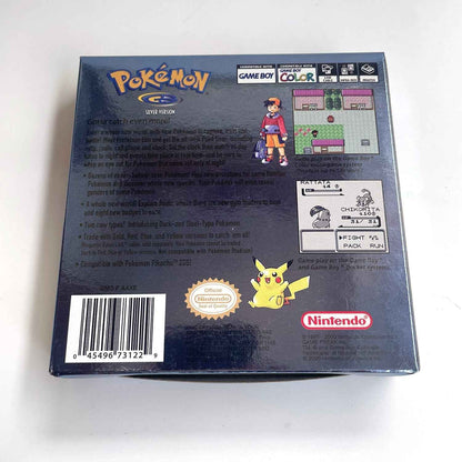Pokemon Silver Cart Ic GBC Case & Cart