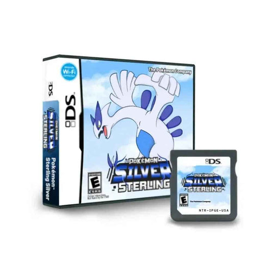 Pokémon Silver Sterling – Nintendo DS Game Cartridge (With Box, No Manual)