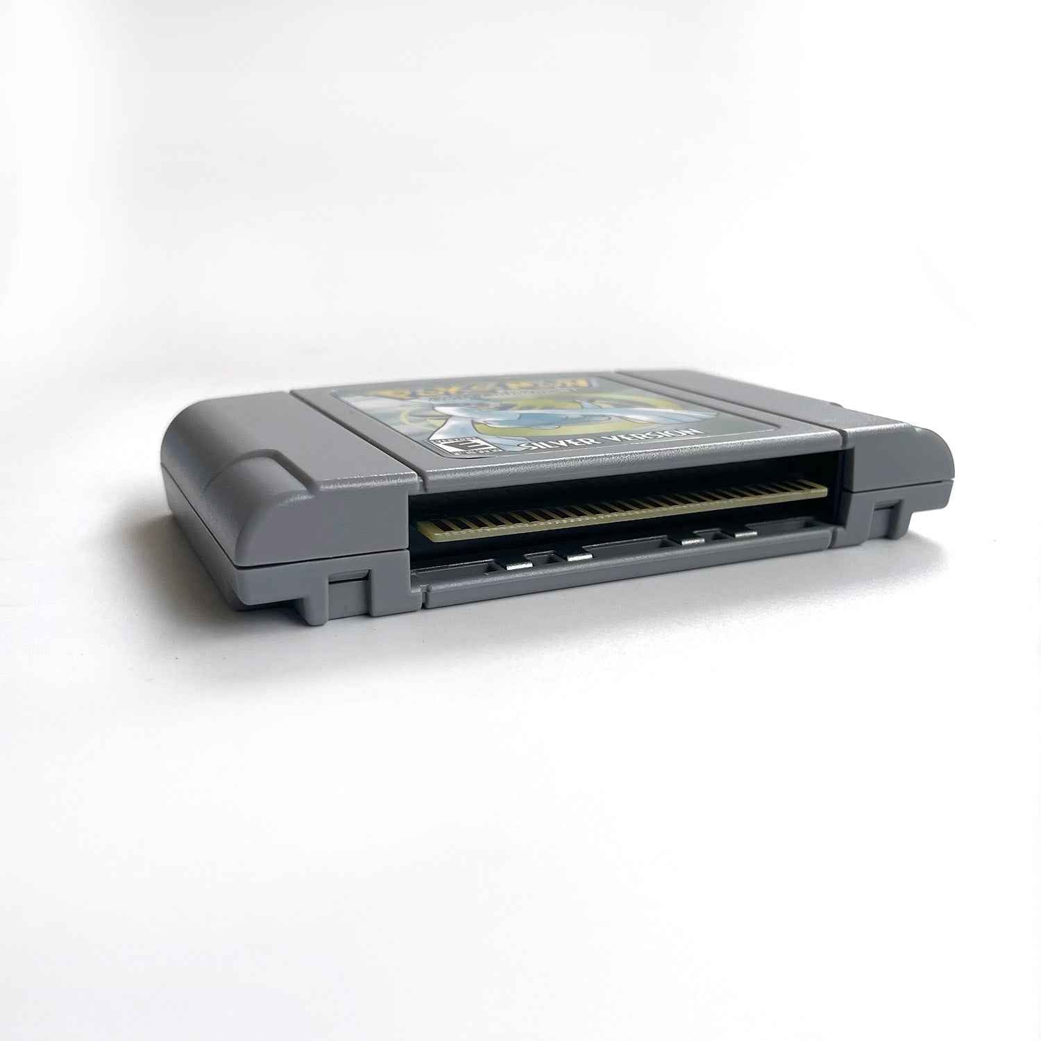 Pokemon Silver Version Game With N64 Case & Cart