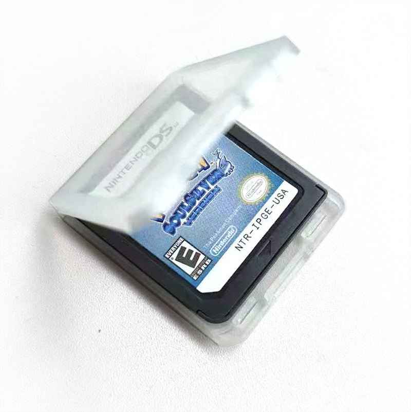 Pokemon Soulsilver Version Game Case & Cart