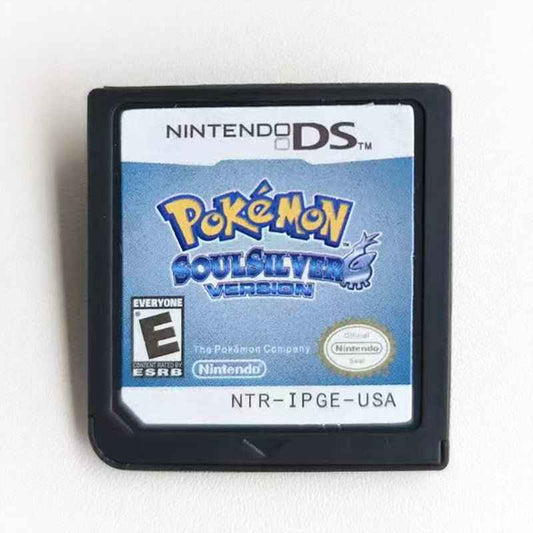 Pokemon Soulsilver Version Game Case & Cart