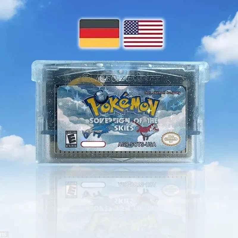 Pokémon: Sovereign of the Skies – Game Boy Advance Cartridge