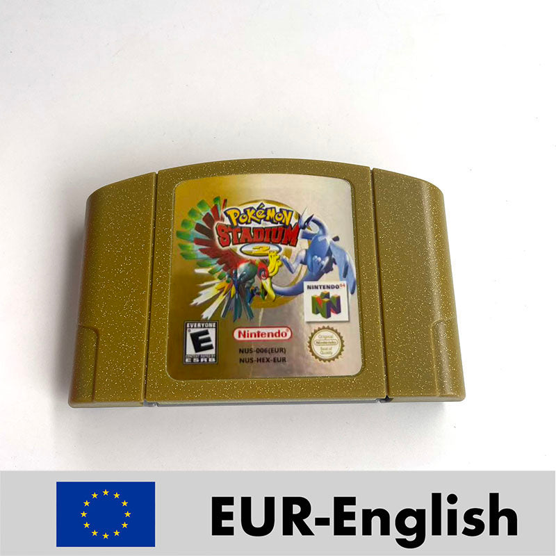 Pokémon Stadium 2 reproduction N64 cartridge – English