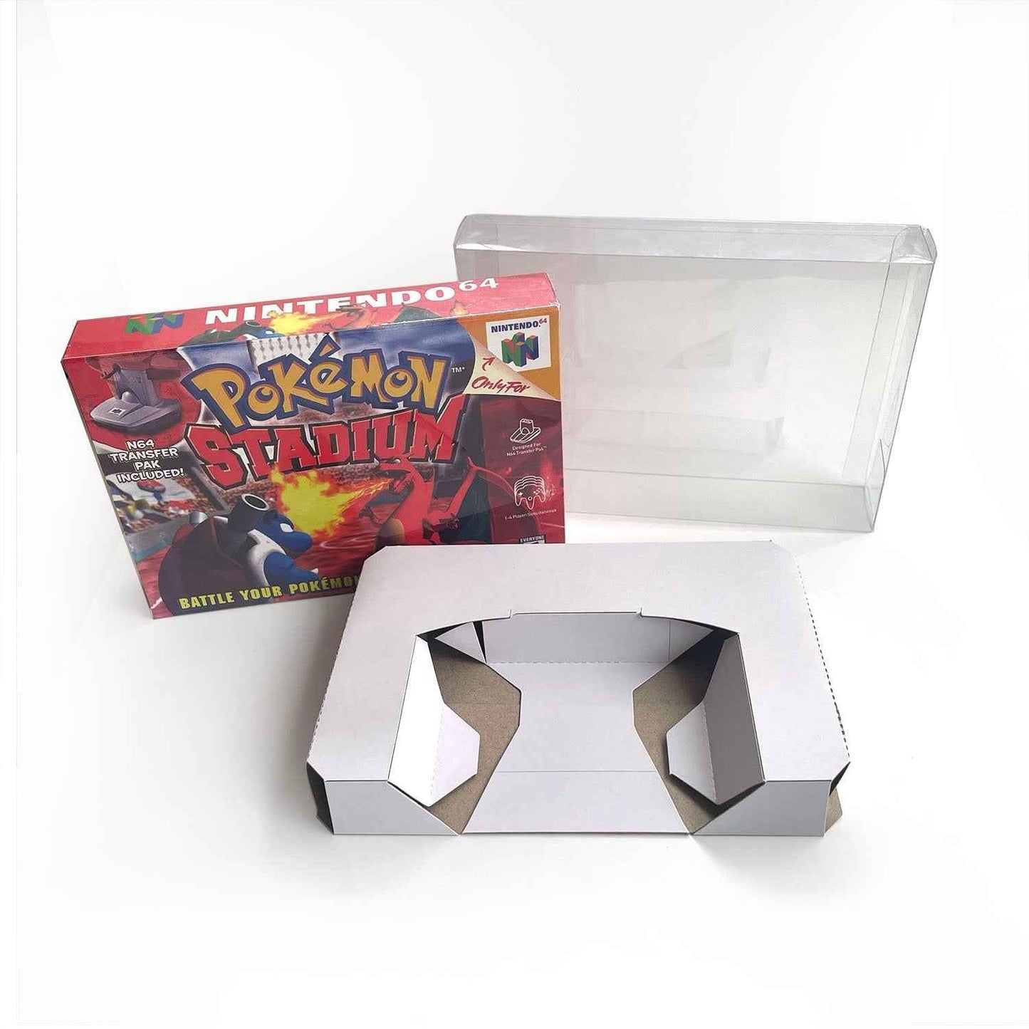 Pokemon Stadium Game With N64 Case & Cart
