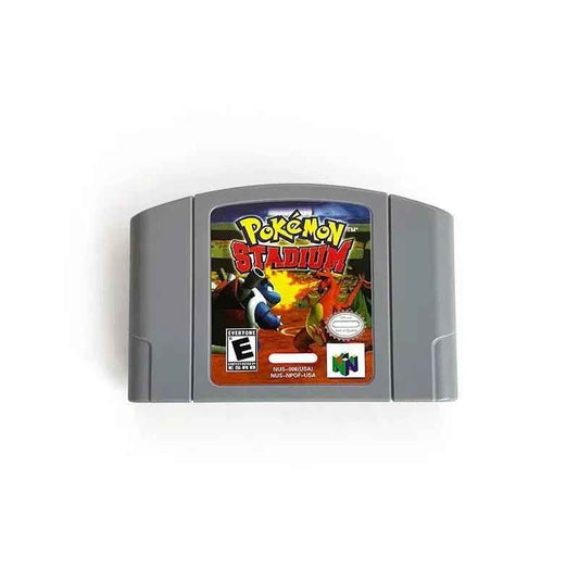 Pokémon Stadium – N64 Custom Cartridge + Display Box