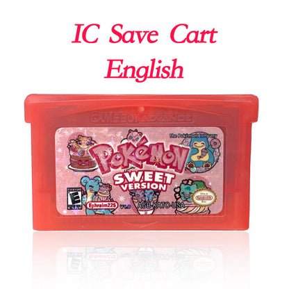 Pokémon Sweet reproduction GBA cartridge – English