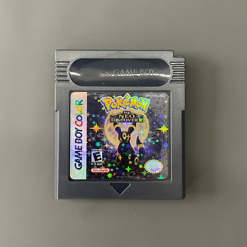 Pokémon TCG Neo Discovery reproduction GB/GBC cartridge – English