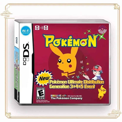 Pokemon Ultimate 3rd, 4th and 5th Generation Game Distribution Card NDS