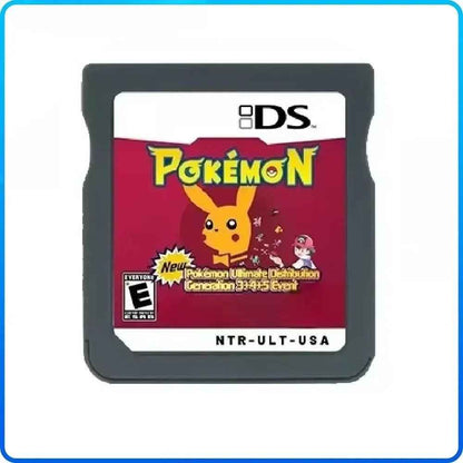 Pokemon Ultimate 3rd, 4th and 5th Generation Game Distribution Card NDS