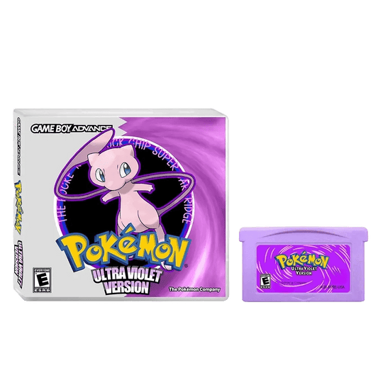 Pokémon Ultra Violet Version – GBA Game Cartridge (With Box, No Manual) - Romcarts