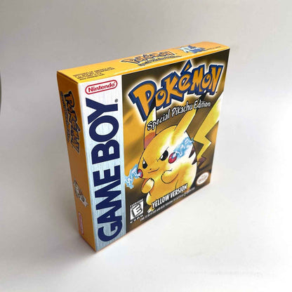 Pokemon Yellow Ic GBC Case & Cart
