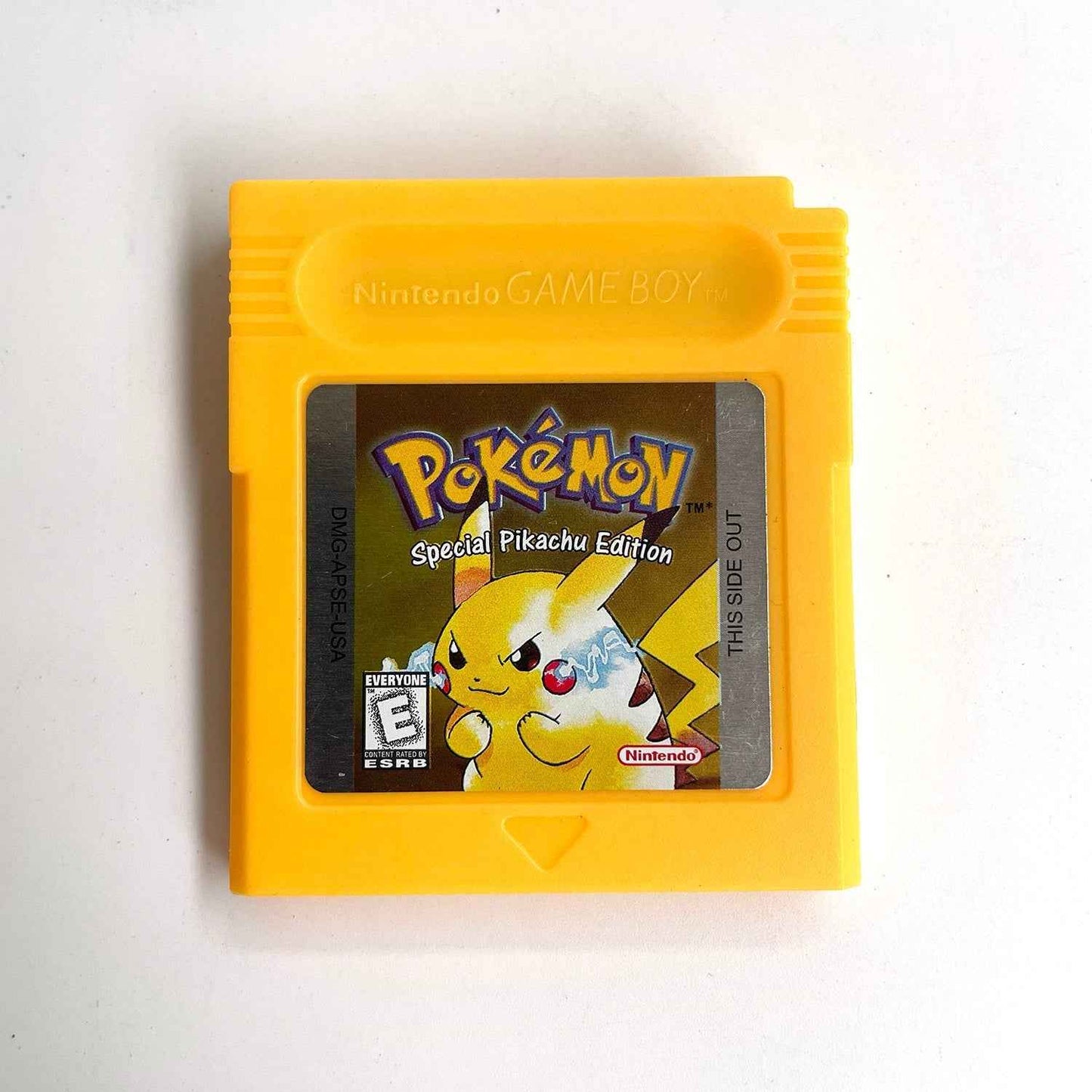 Pokemon Yellow Ic GBC Case & Cart