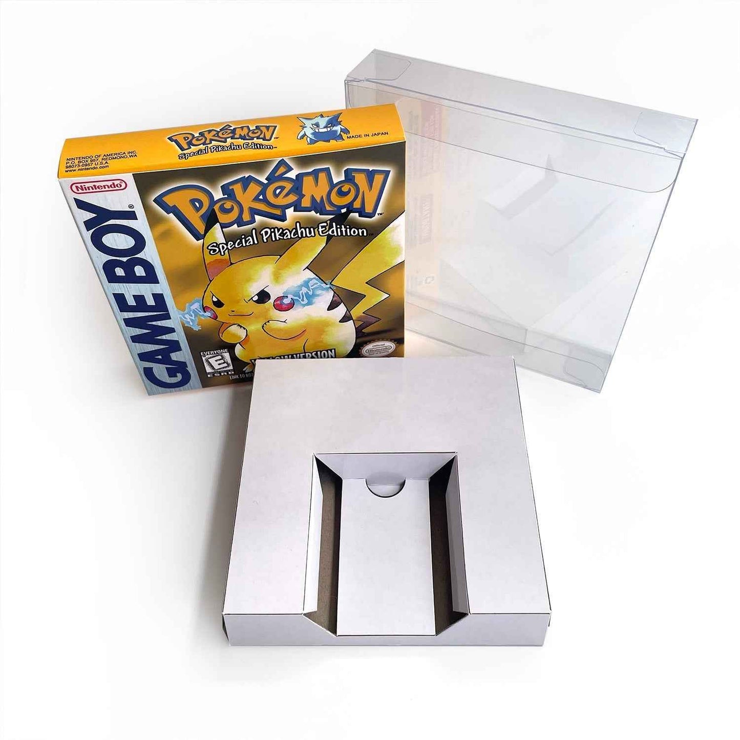 Pokemon Yellow Ic GBC Case & Cart
