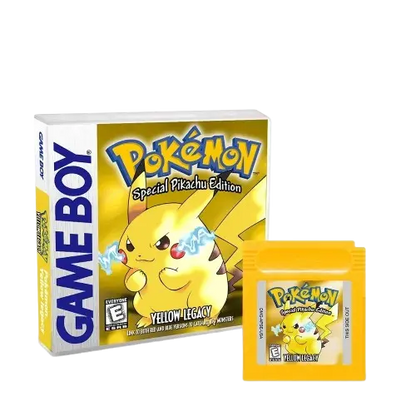 Pokémon Yellow Legacy – Game Boy Color Cartridge (With Box, No Manual)