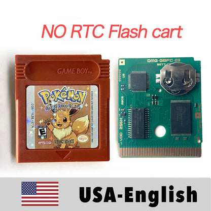Pokémon Yellow Legacy: Special Eevee Edition reproduction GB/GBC cartridge – English