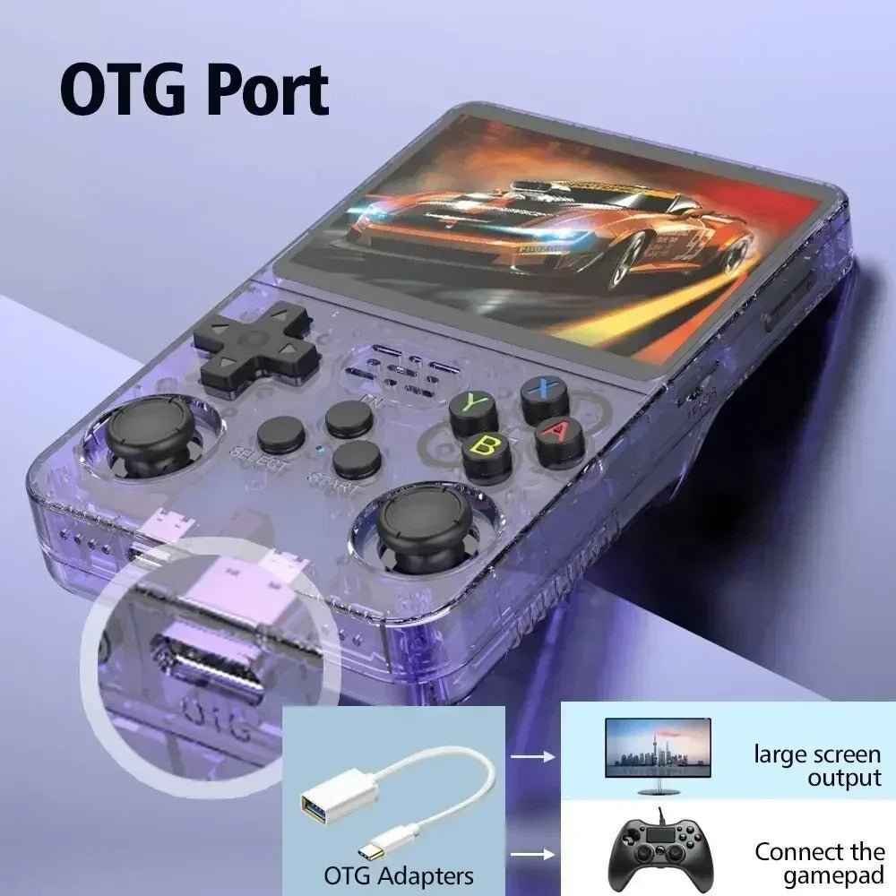 R36S Retro Handheld Game Console – Portable Linux Gaming System (64GB / 128GB / 256GB)