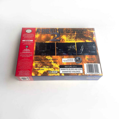 Resident Evil 2 Game With N64 Case & Cart