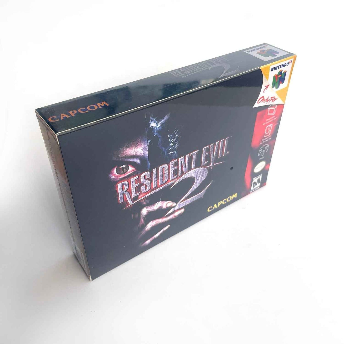 Resident Evil 2 Game With N64 Case & Cart