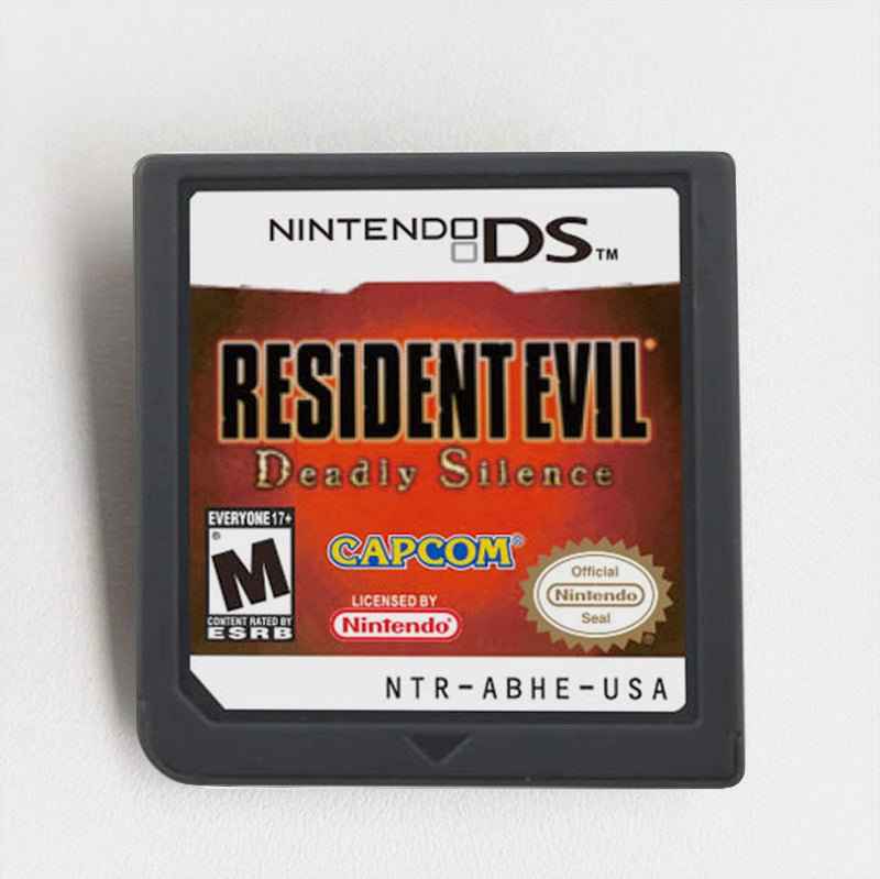 Resident Evil Deadly Silence Game Case & Cart