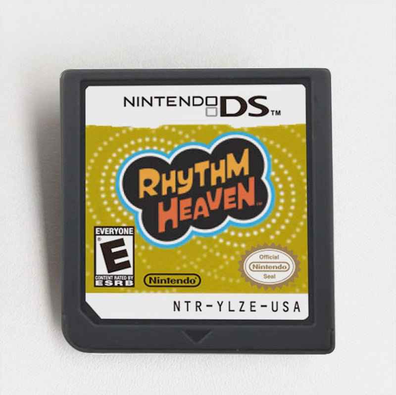 Rhythm Heaven Game Case & Cart