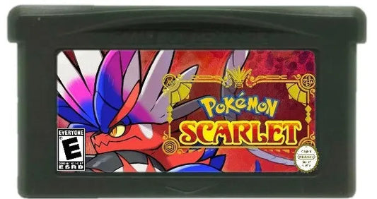 Pokemon Scarlet GBA Game: Physical Cartridge Romcarts