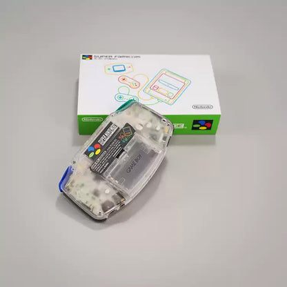 Custom Game Boy Advance Console – Super Famicom Clear, view 3