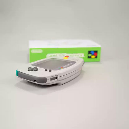 Custom Game Boy Advance Console – Super Famicom Gray, view 3
