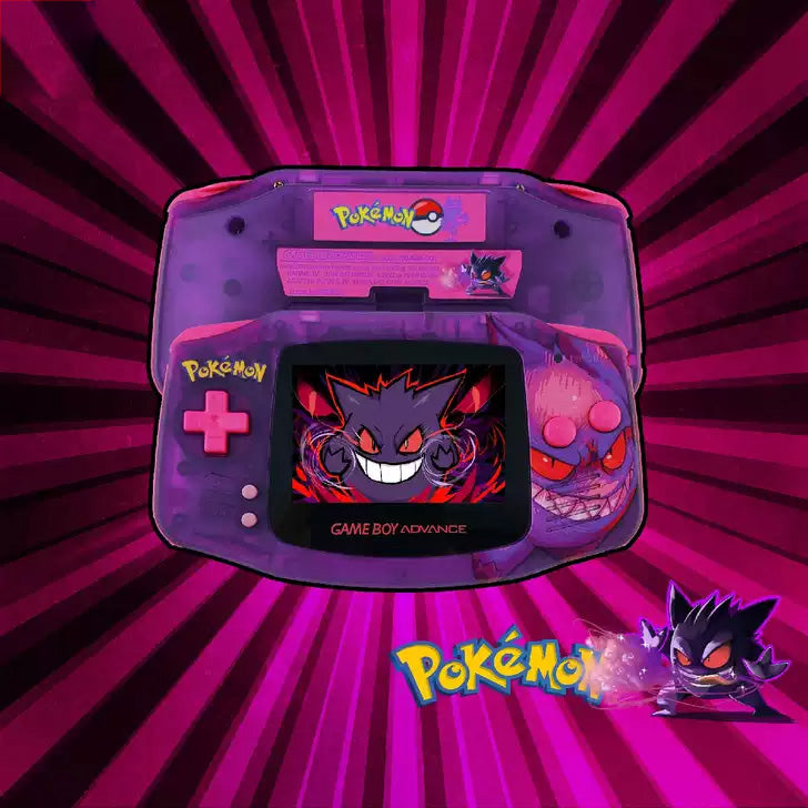Custom Game Boy Advance Console – Gengar, view 1