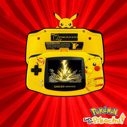 Custom Game Boy Advance Console – Pikachu, view 1