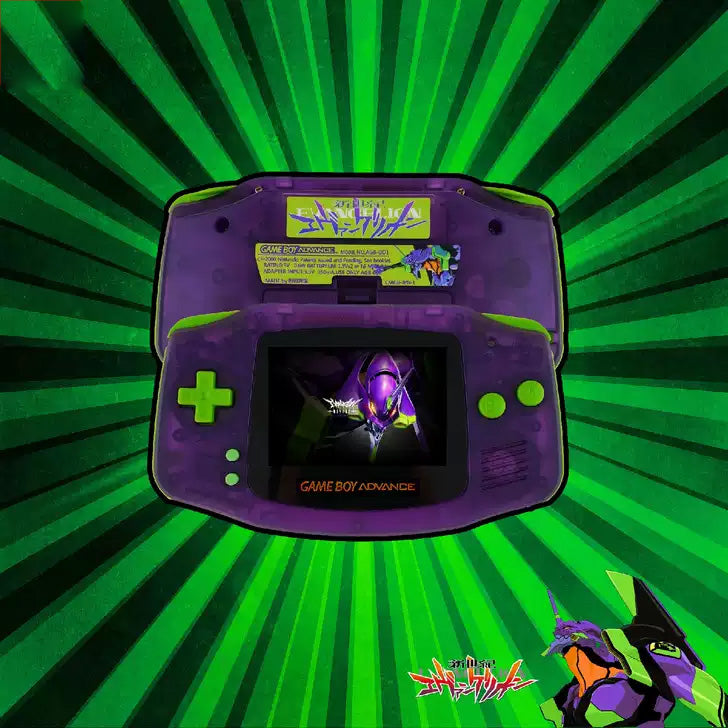 Custom Game Boy Advance Console – Evangelion, view 1