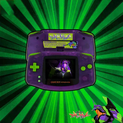 Custom Game Boy Advance Console – Evangelion, view 1