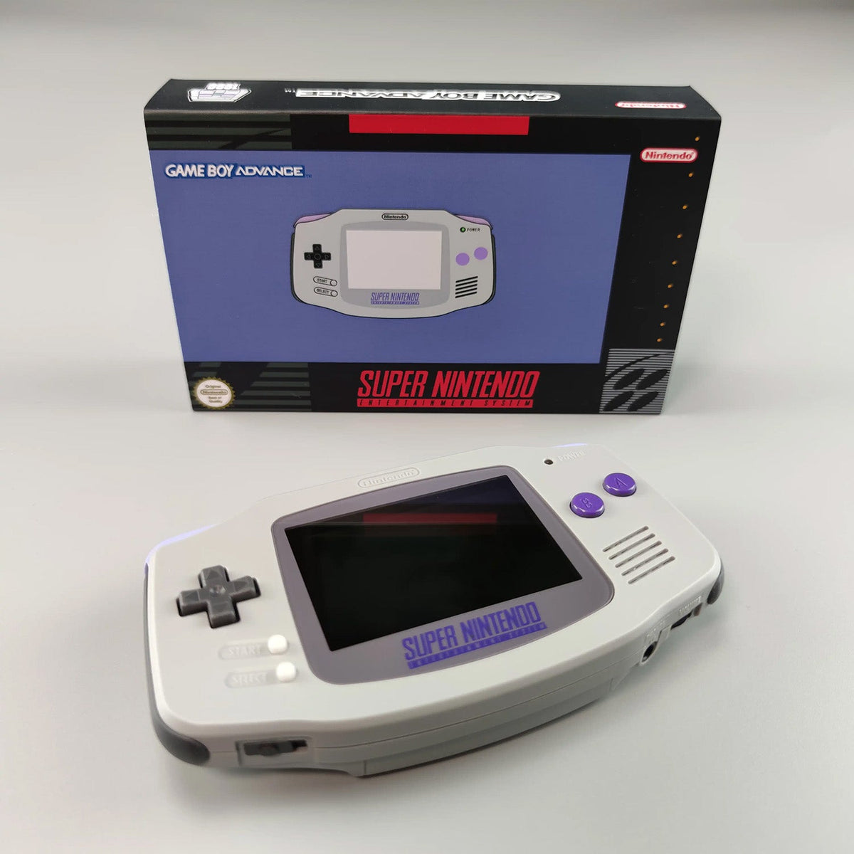 Custom Game Boy Advance Console – SNES, view 2