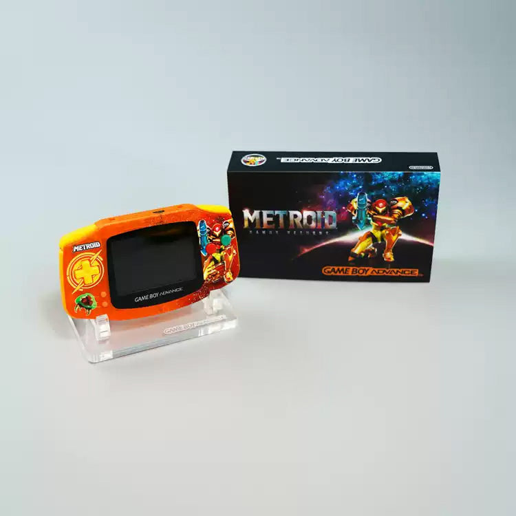 Custom Game Boy Advance Console – Metroid, view 3