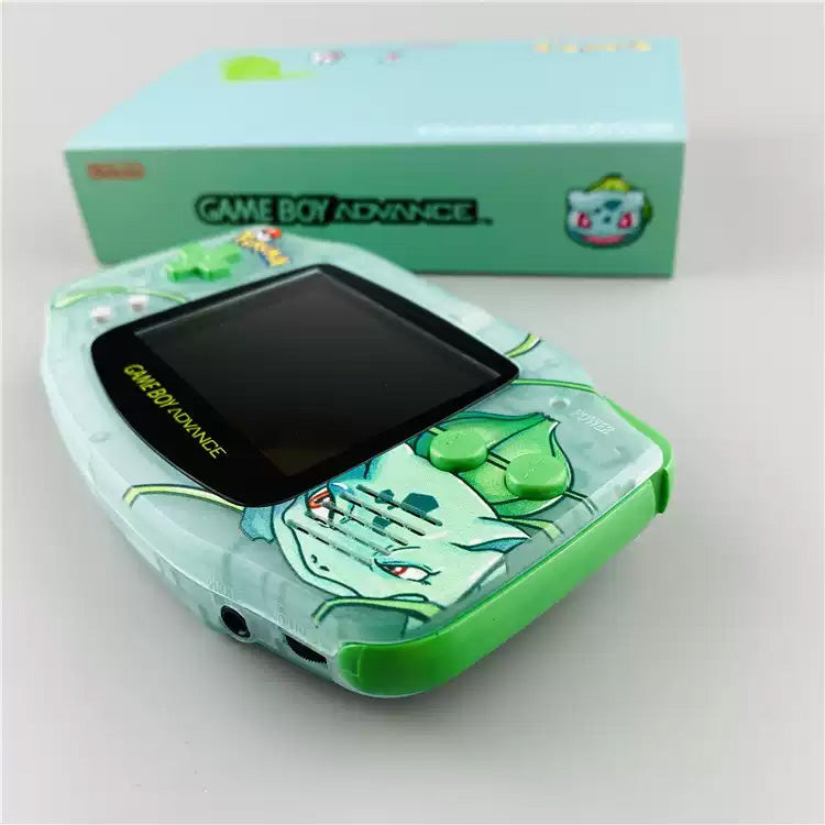 Custom Game Boy Advance Console – Bulbasaur, view 3