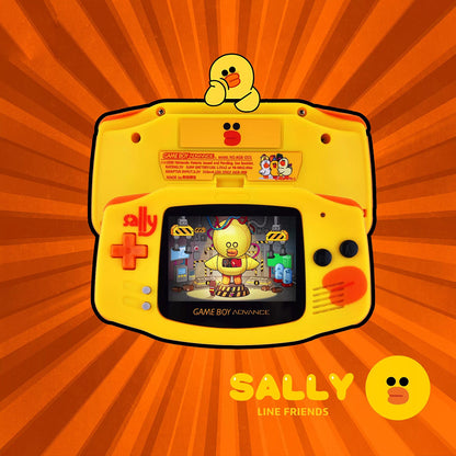 Custom Game Boy Advance Console – Sally, view 1