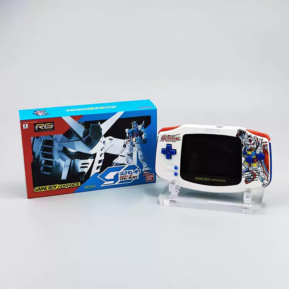 Custom Game Boy Advance Console – Gundam, view 2
