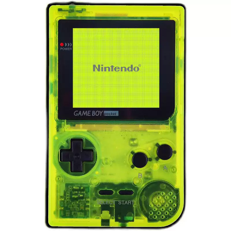 Custom Game Boy Pocket Console – Transparent Yellow, view 2