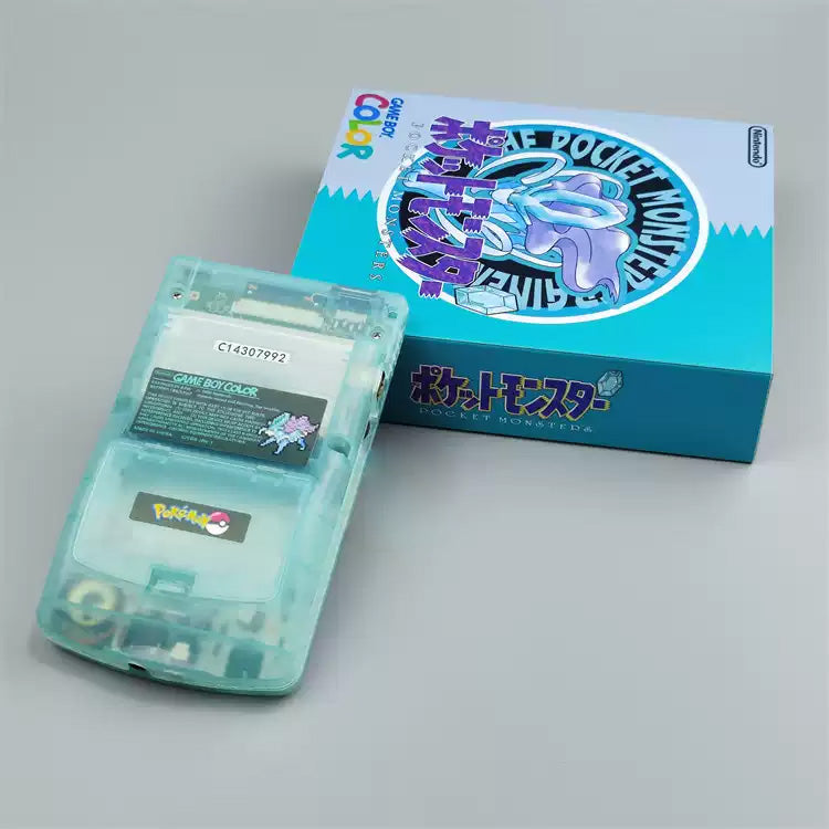 Custom Game Boy Color Console – Suicune, view 2